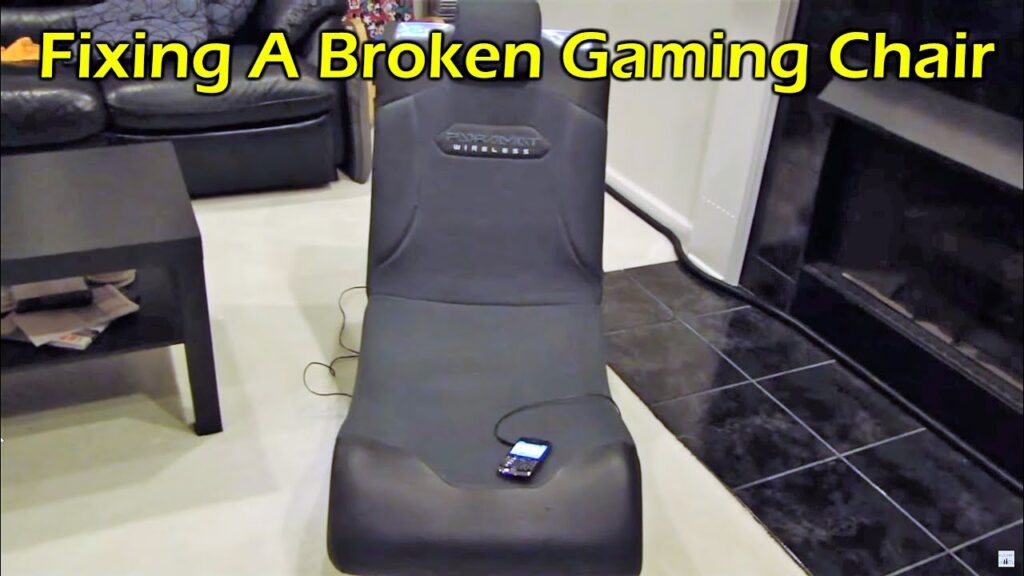 How to fix ax rocker gaming chair