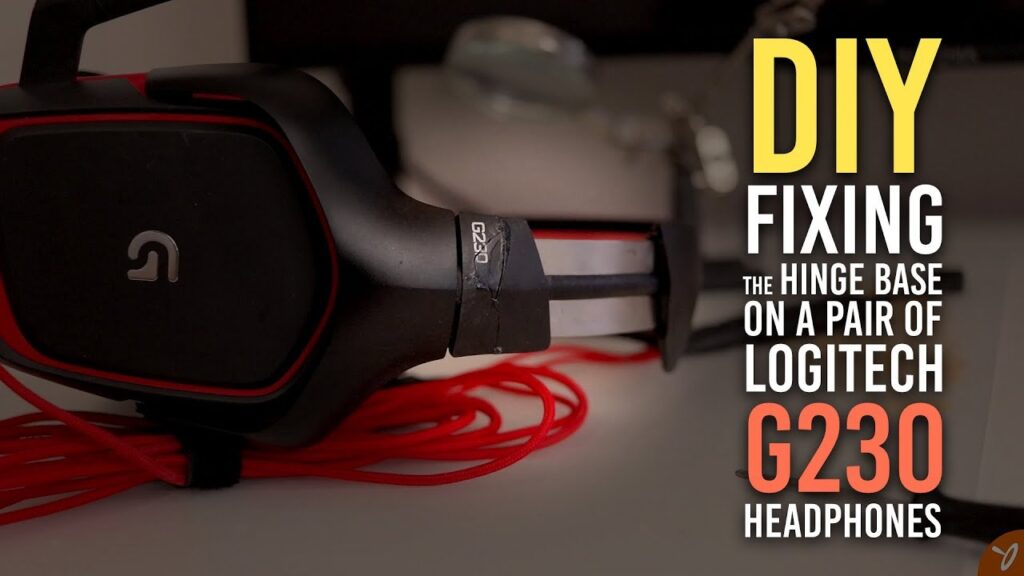 Fix Cracking Logitech G230 Gaming Headset